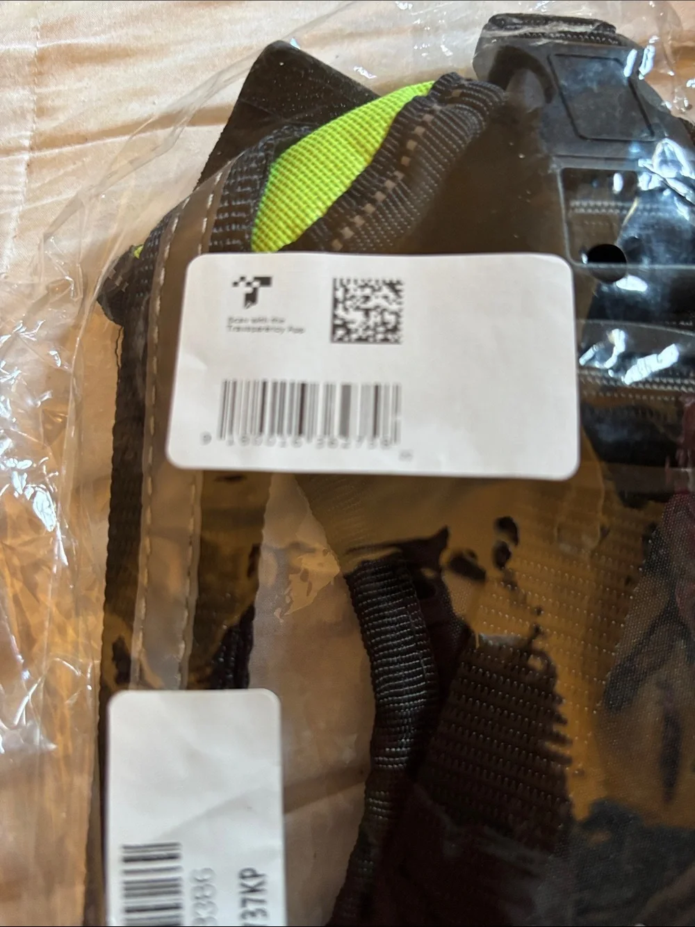 Doggy Kingdom High-Visibility Green No-Choke Dog Harness with Handle size XS